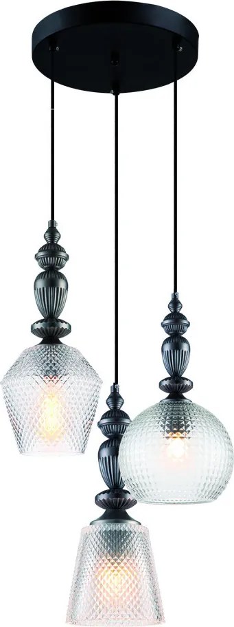 VIOKEF 4169800 TALISA Többágú Függesztett Lámpa E27 IP20
