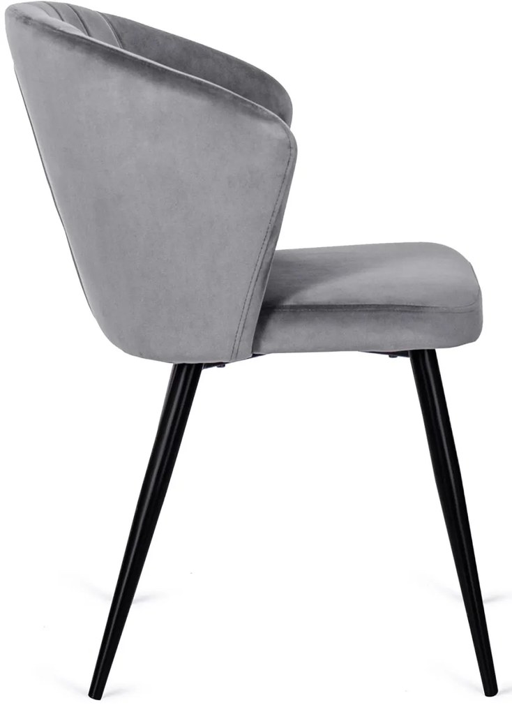 Szürke Bársony Étrkezőszék GENT