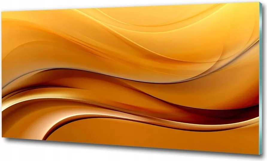 Fotó-kép edzett üveg Hullámok háttér 125x50