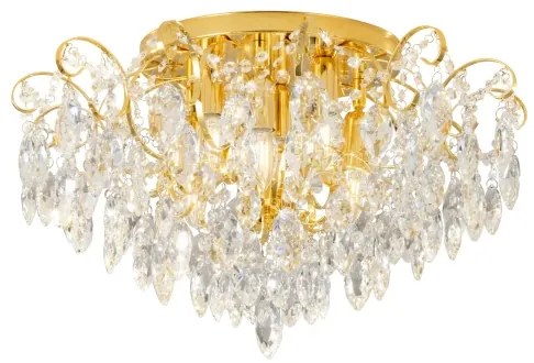 Eglo 39602 - Felületre szerelhető csillár FENOULLET 6xE14/25W/230V arany