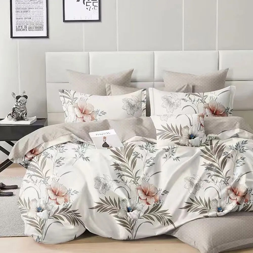 Mikroplüss ágyneműhuzat MALENA LIGHT 7 részes 140x200 cm