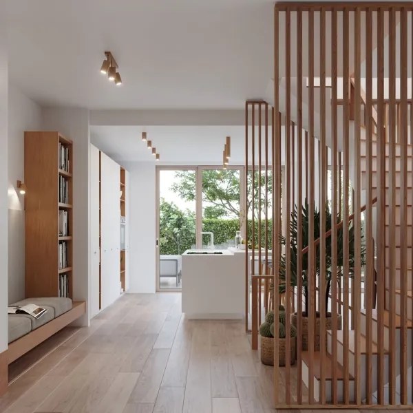 Sollux SL.1028 - Fali spotlámpa ZEKE 1xGU10/40W/230V tölgy