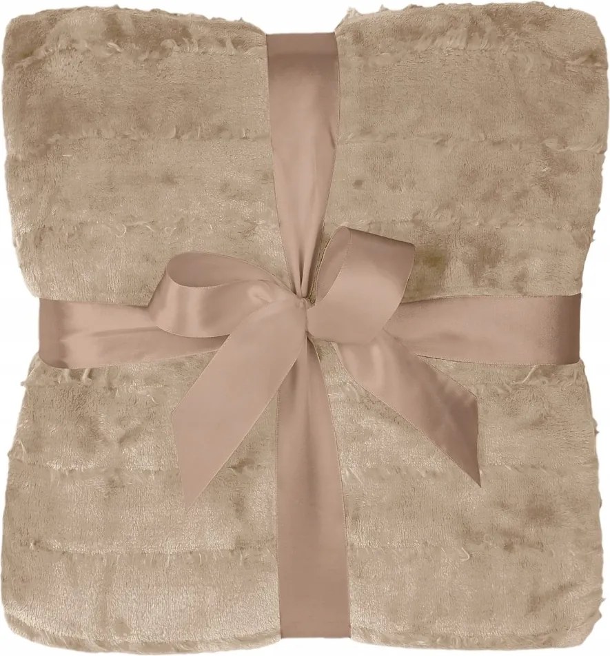 Mikroszálas ágytakaró 150x200 Nappa bézs jacquard nyári