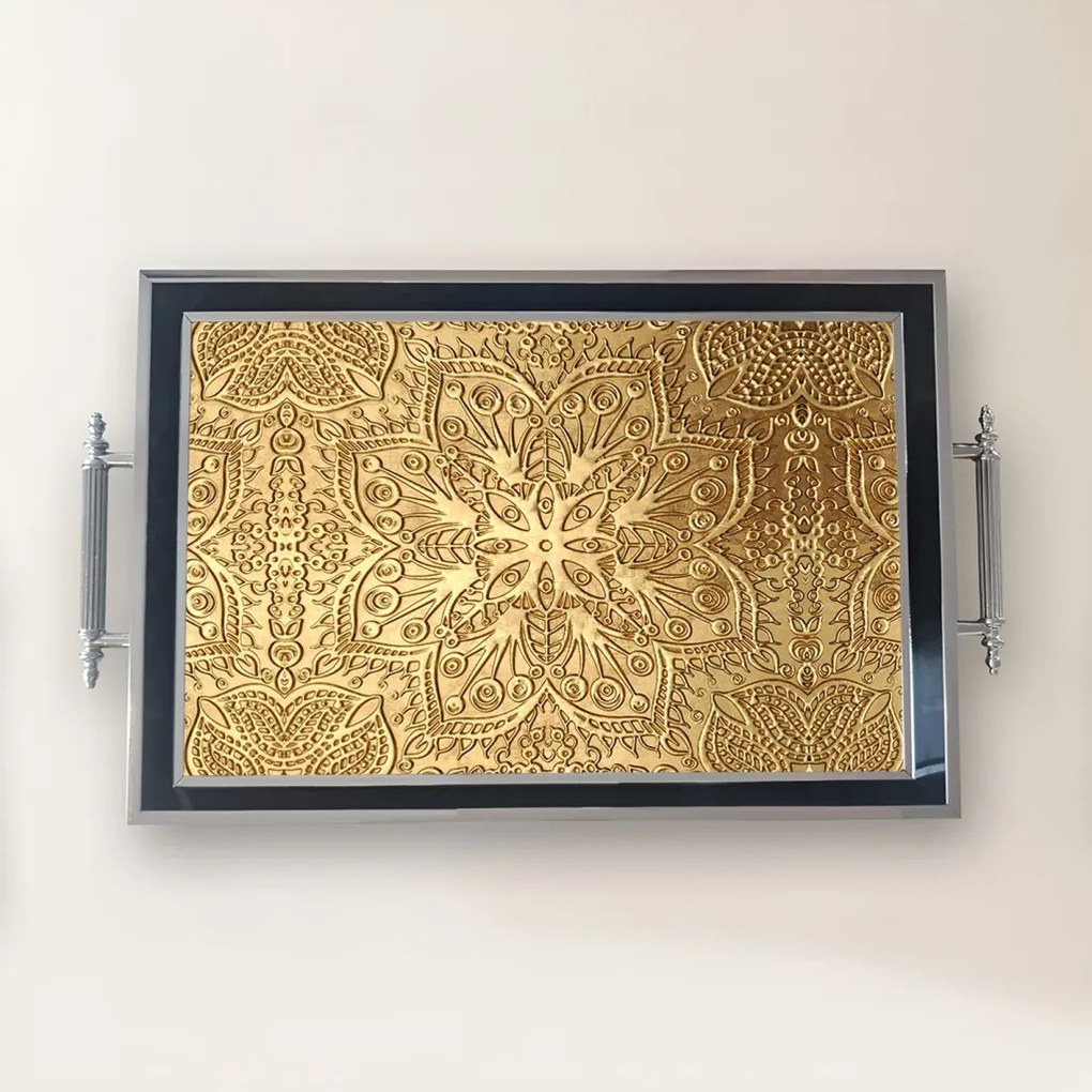 Üveg tálca, 38×24 cm – TPG9856
