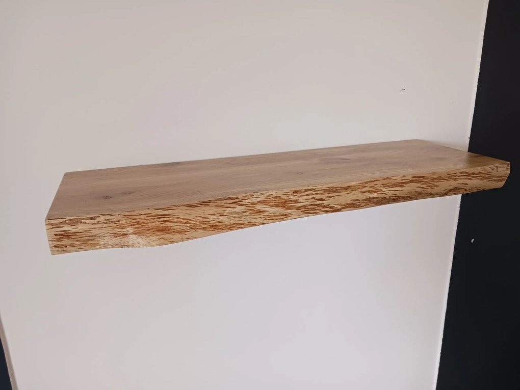 Öntapadós polc natúr tölgy oflis rustic 60cm