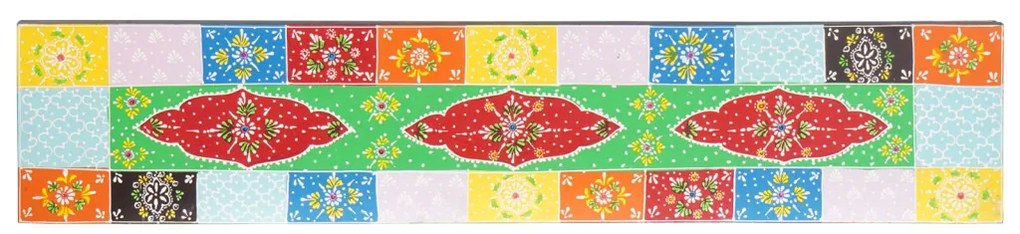 fali polcok 2 db 100x20x6 cm tömör mangófából