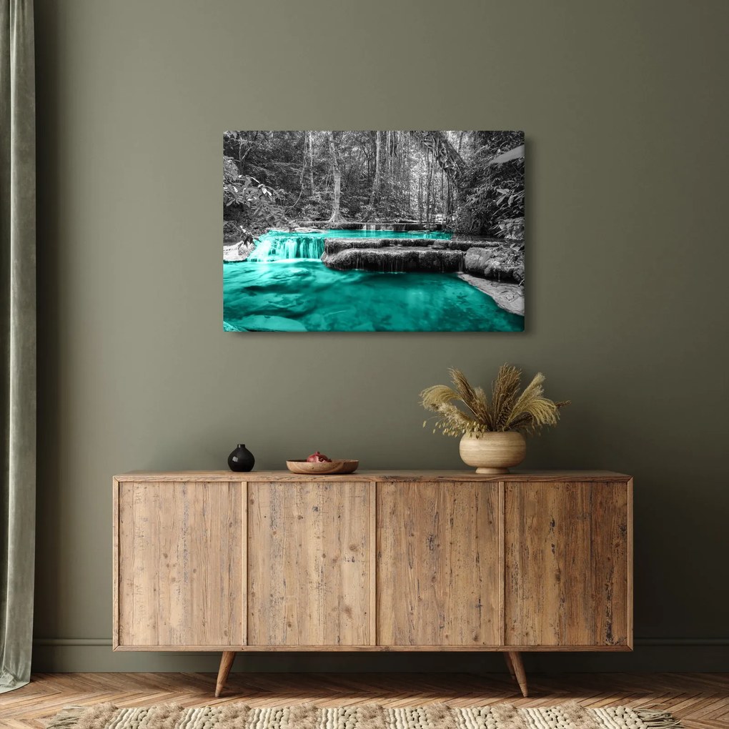 Kép - Téli folyó (90x60 cm)