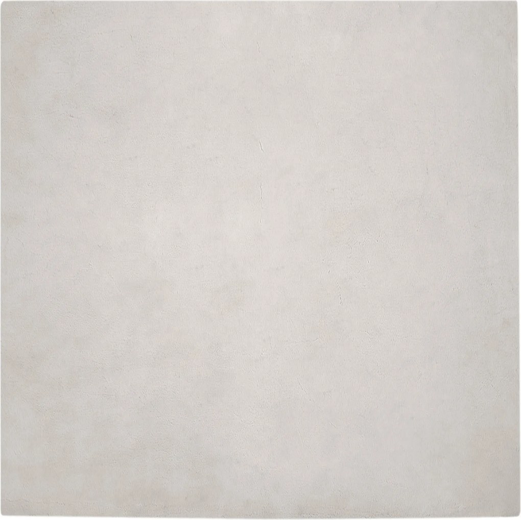 vidaXL Csúszásgátló Műnyúl Szőnyeg Olite Bézs 120 x 120 cm Poliészter