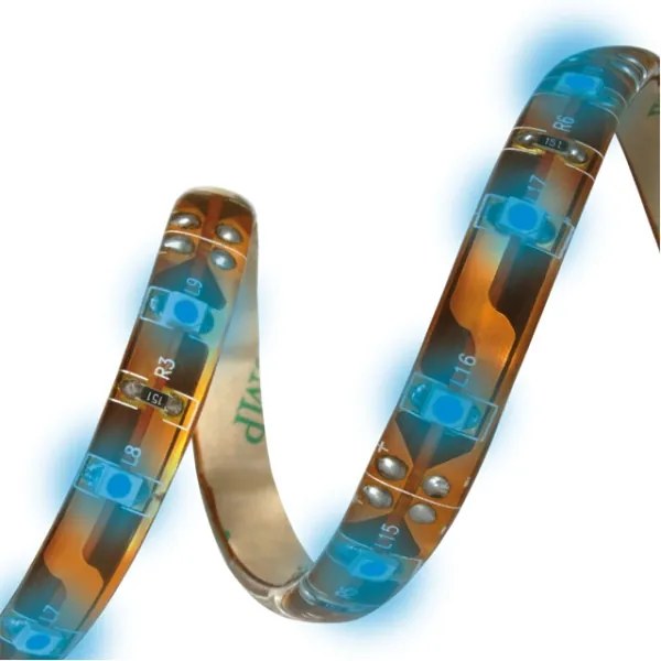 LED Fürdőszobai szalag LED/24W/12V 5 m IP65 kék