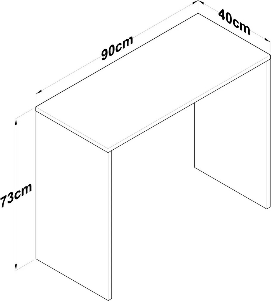 Hazam Walnut íróasztal