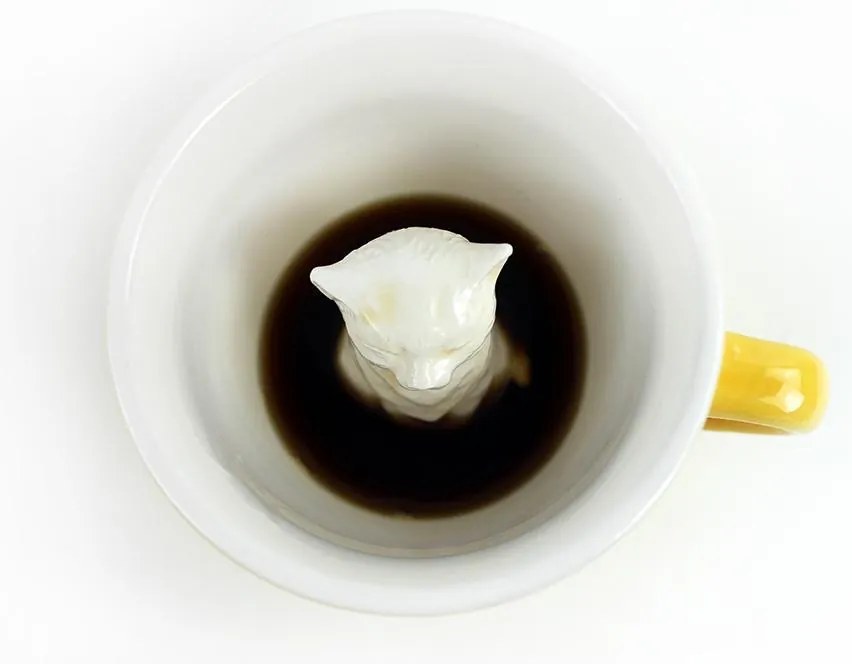 Bögre MACSKA 325 ml 2 szín - Creature Cups szín: borostyán