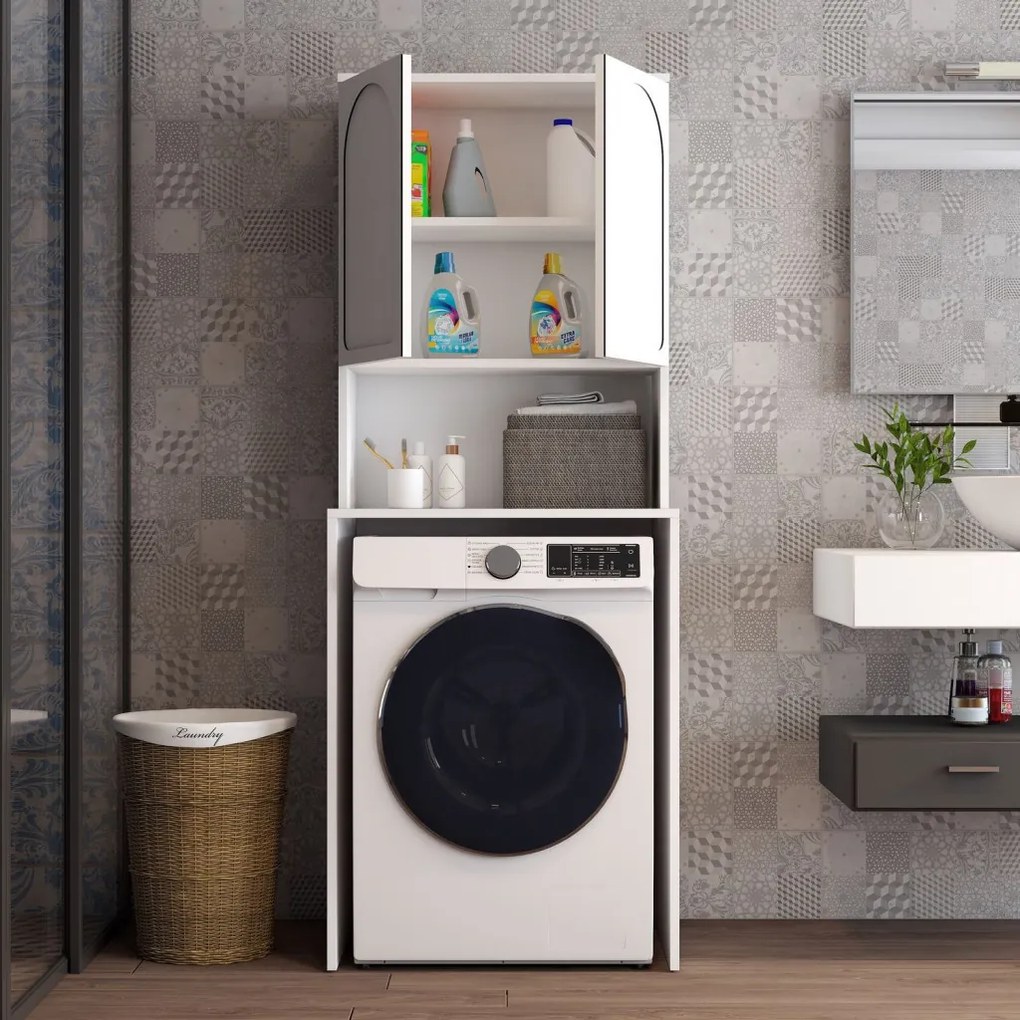 Lyon fürdőszobaszekrény, fehér, 70 cm – TR845HCT4403