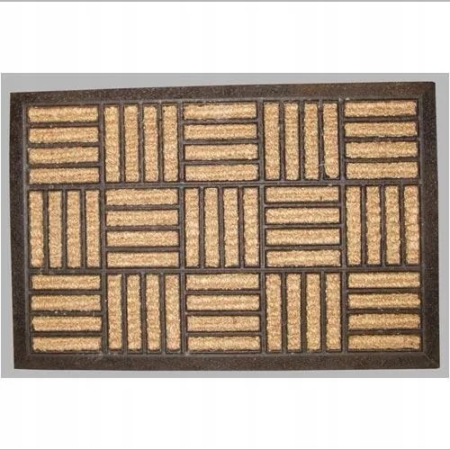 szőnyeg Criss Cross 40x60cm PP+kókusz