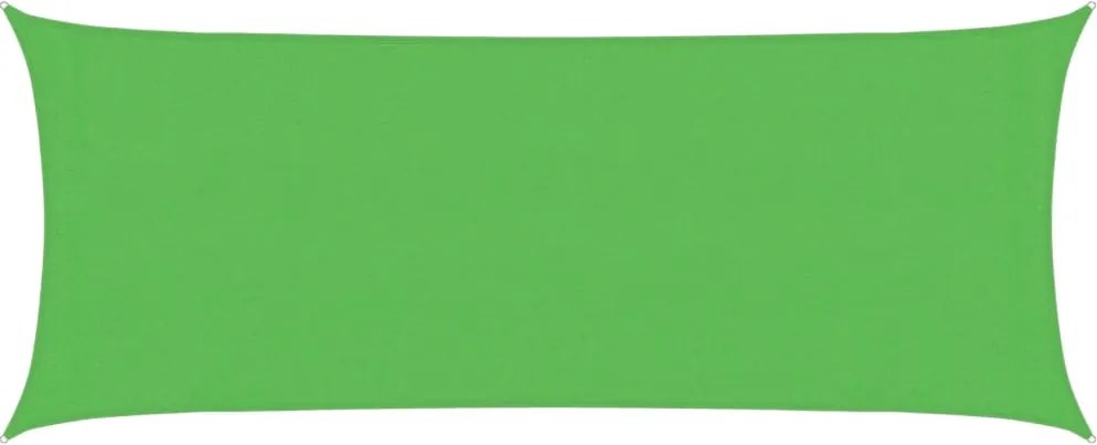 vidaXL világoszöld HDPE napvitorla 160 g/m² 2 x 5 m