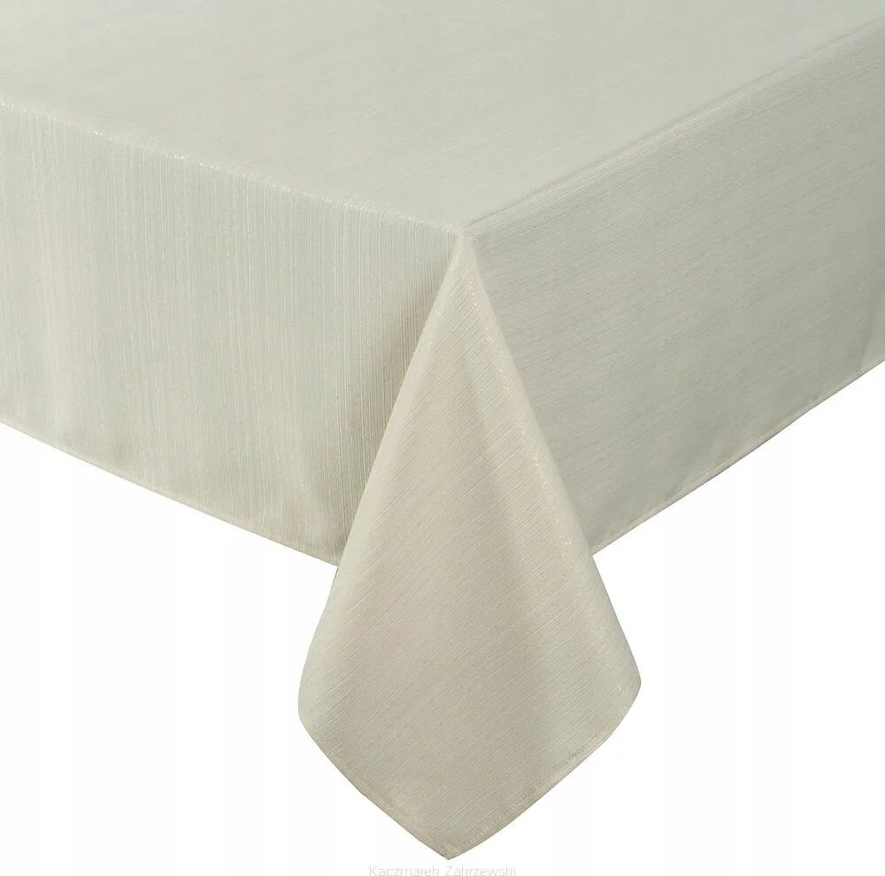 Abrosz dekoratív szalvéta Glamo 85x85 Eurofirany bézs, arany csillogással