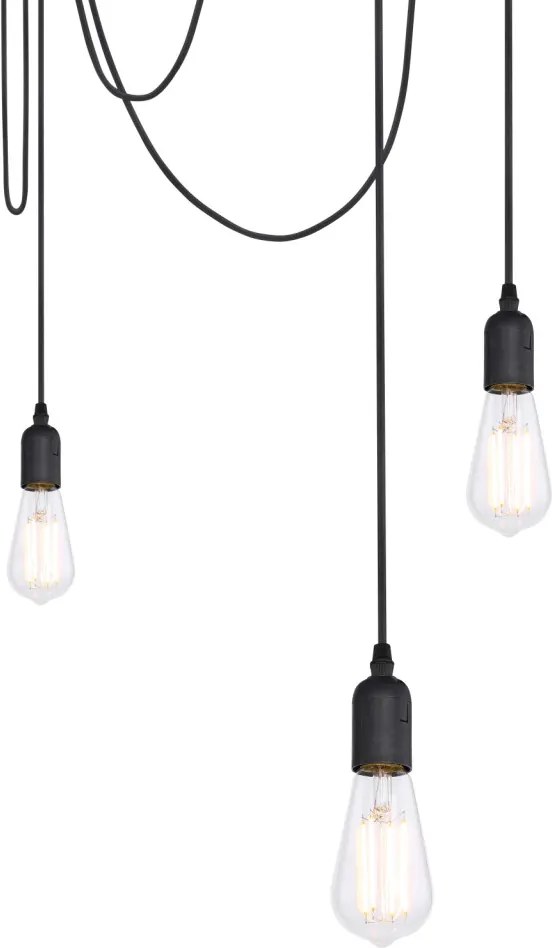 Függeszték Fekete MARACANA GLOBO-A110-5