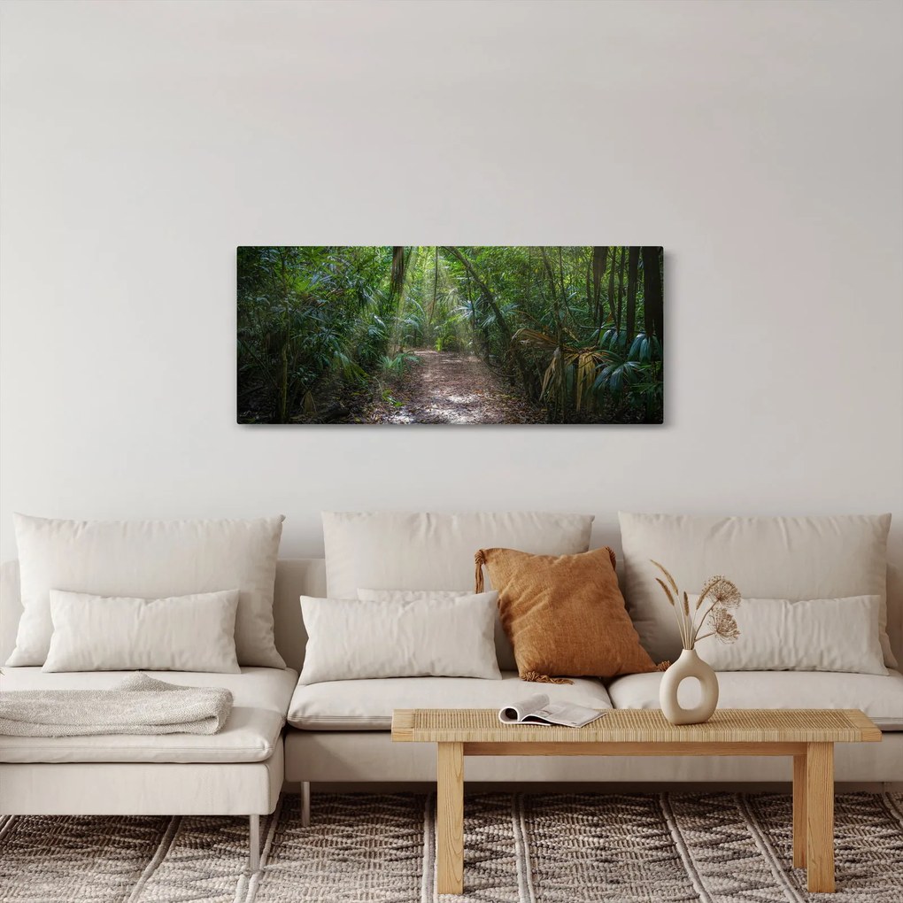 Kép - Napsugarak a dzsungelben (120x50 cm)