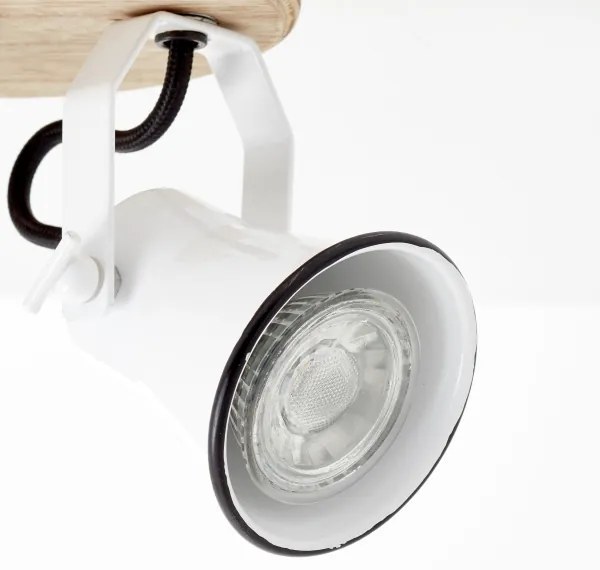 Brilliant - SEED spotlámpa, 2× GU10 / 5 W / 230 V, fehér/bézs