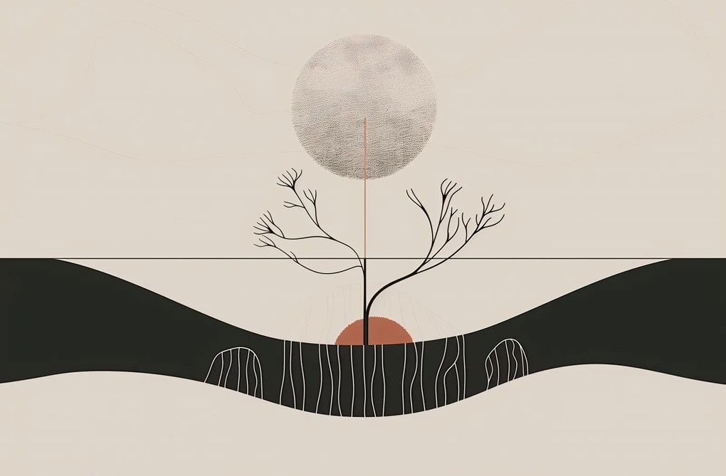 Poszter 91,5x60cm Téli Hold