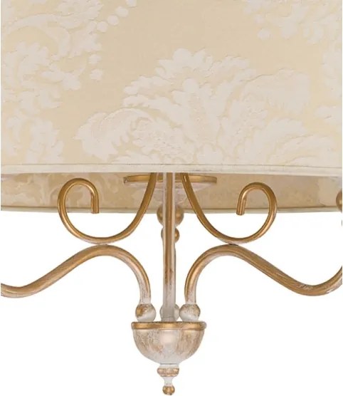 Brilagi - Láncos csillár SONIA 3xE27/15W/230V átm. 56 cm krémszínű/patina