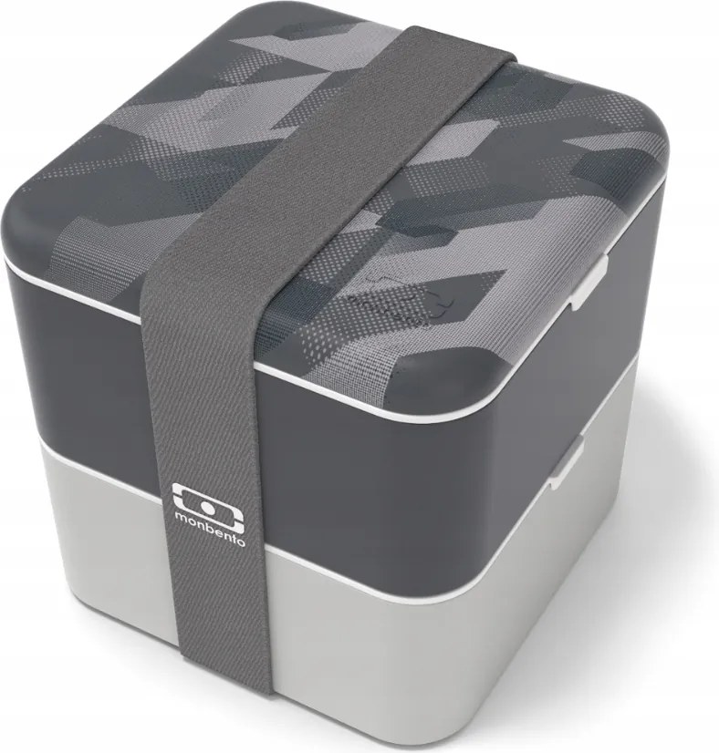 Monbento négyzet alakú grafikus méretű ebéddoboz