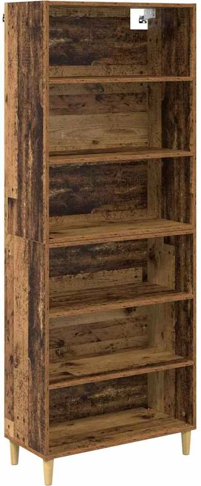 vidaXL Magasfiú Öreg fa 69,5 x 32,5 x 180 cm Faanyag