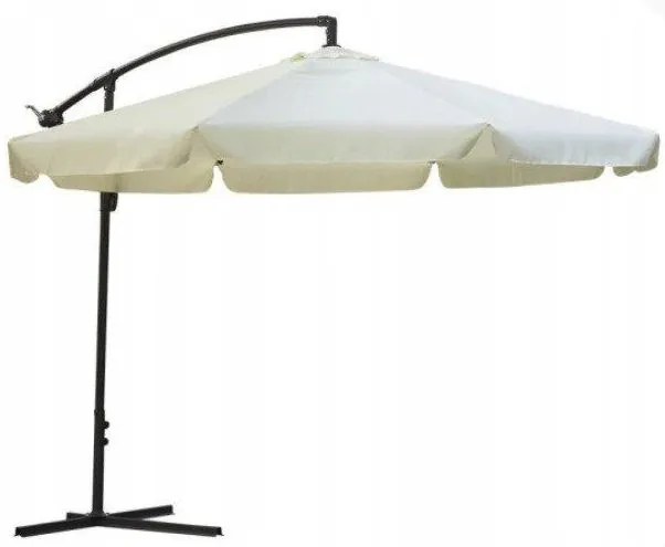 Összecsukható kerti napernyő 350 cm BEIGE