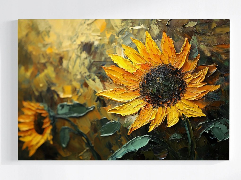 Poszter Virág Természet Növényzet Természet Napraforgó 60x40