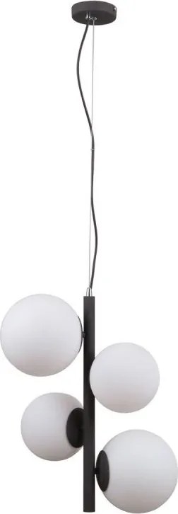 Italux modern függeszték riga fehér fekete itxpnd-44213-4a-sbl