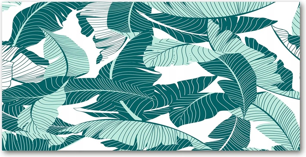 Pálmafa konyhai üvegpanel 120x60 cm Ragasztó