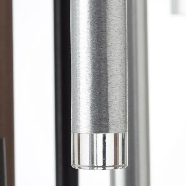 Brilliant -LED dimmelhető kábeles függőlámpa CEMBALO LED/70W/230V króm/fekete/barna