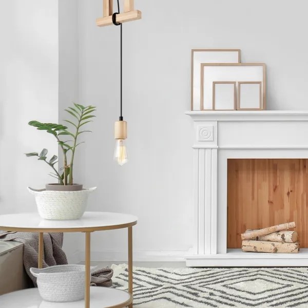 LEON függeszték 1xE27/60W/230V, kábellel