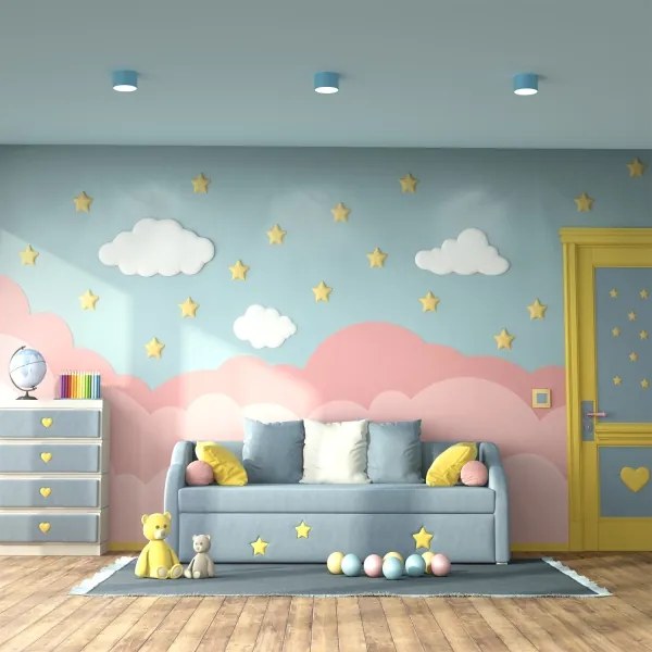 Spotlámpa DIXIE 1xGX53/11W/230V kék