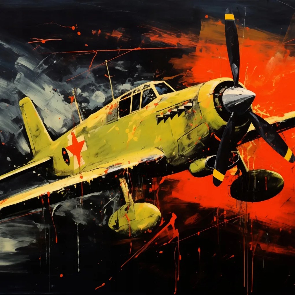 Poszter 80x80cm Színes átjáró