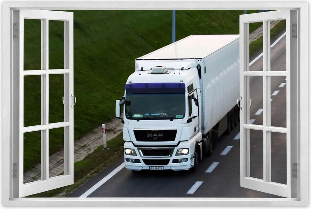 Poszterek 120x80 Man nyergesvontató