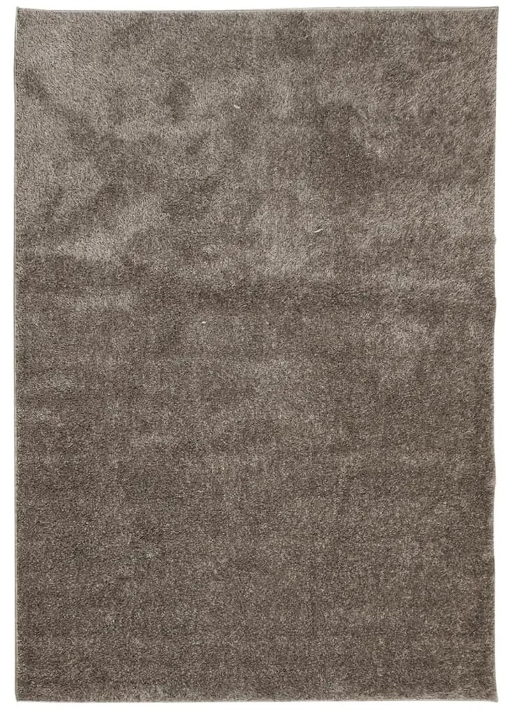 ISTAN szürke hosszú szálú fényes szőnyeg 160 x 230 cm