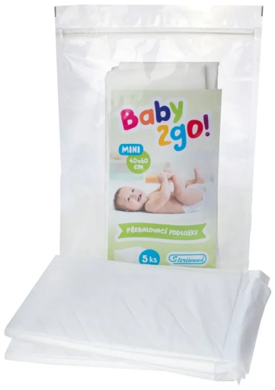 Pelenkázó alátét BABY 2GO! 40x60cm/5db