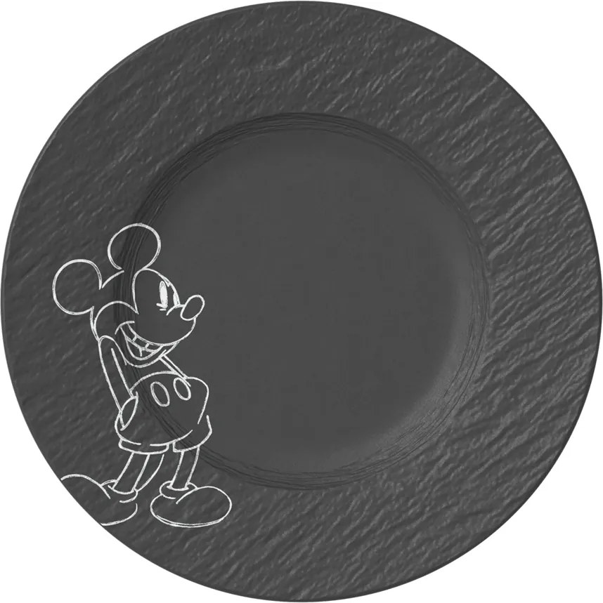 Villeroy & Boch Manufacture Rock - Mickey egér reggeliző tányér