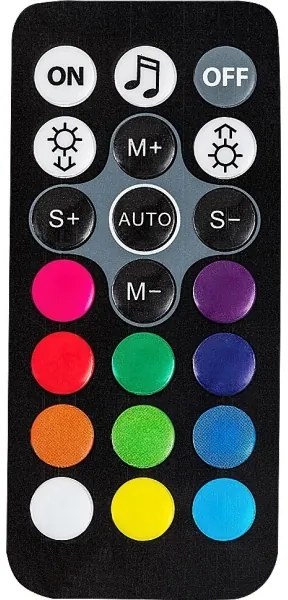 Rabalux 76023 - JOCKER LED RGB asztali lámpa, 1W, 5V, dimmelhető, DO-val