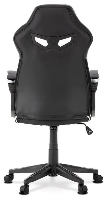 Ezüst Ekobőr Gamer Szék, Hinta Mechanikával. KA-Y341 SIL