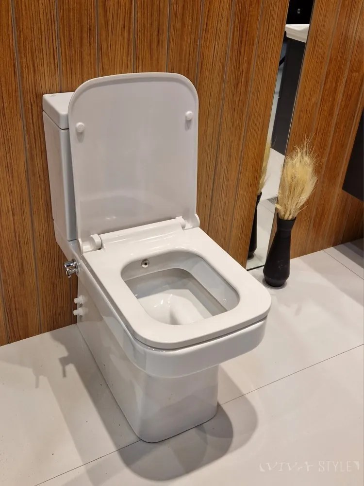 CeraStyle NOURA monoblokk WC - BEÉPÍTETT bidé funkcióval - mély öblítésű