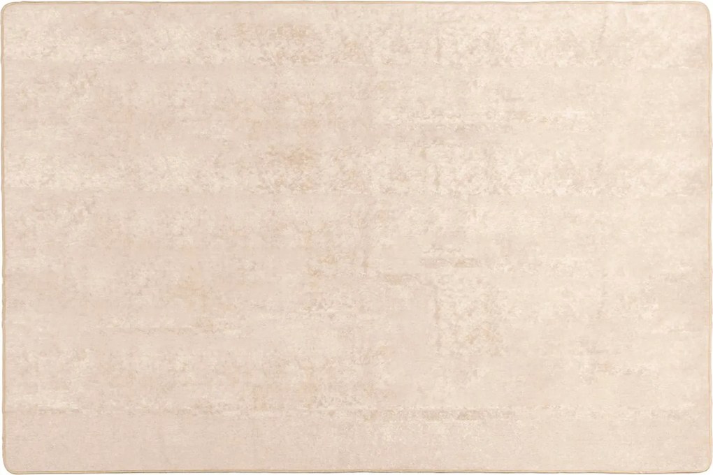 vidaXL Szőnyeg Nyomtatás Krém 170 x 120 cm Poliészter és PVC