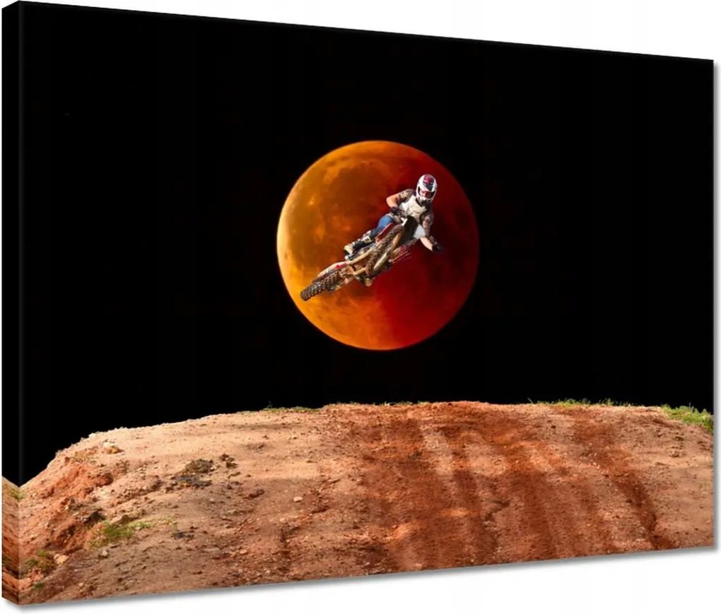 Vászonkép 40x30 Motorkerékpár Motor Sport