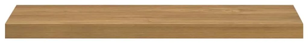 vidaXL Falpolc Falra szerelhető 2 pcs Barna 90 x 23,5 x 4 cm Faanyag