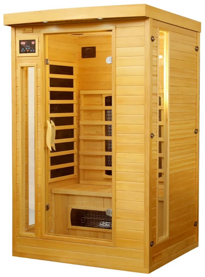 Sauna DeLuxe 2220 CB / CR, világosbarna