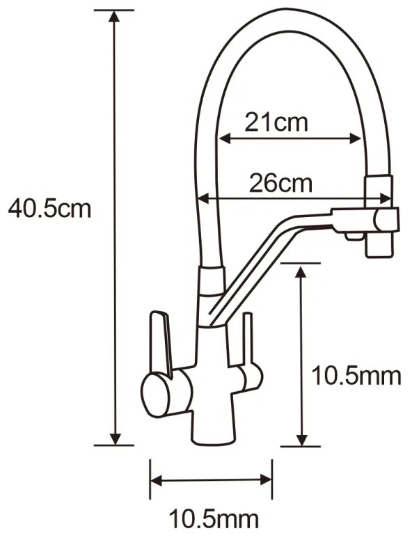 Mexen Pablo, gránit mosogató 752x436x161 mm, 1 kamrás és Duo mosogató csaptelep, fekete, 6510-77-671701-57-B