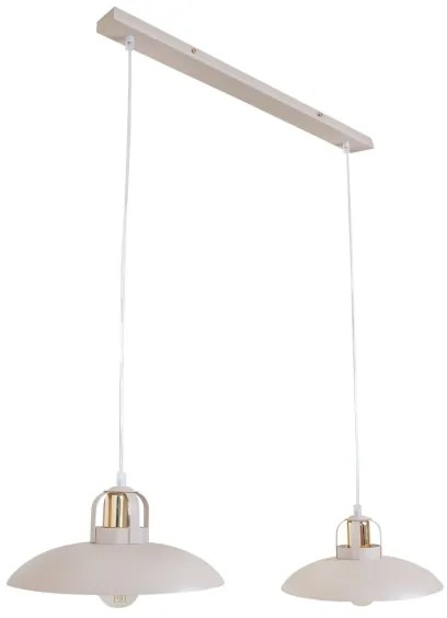 Brilagi - LED Csillár zsinóron FLAMENGO 2xE27/60W/230V bézs