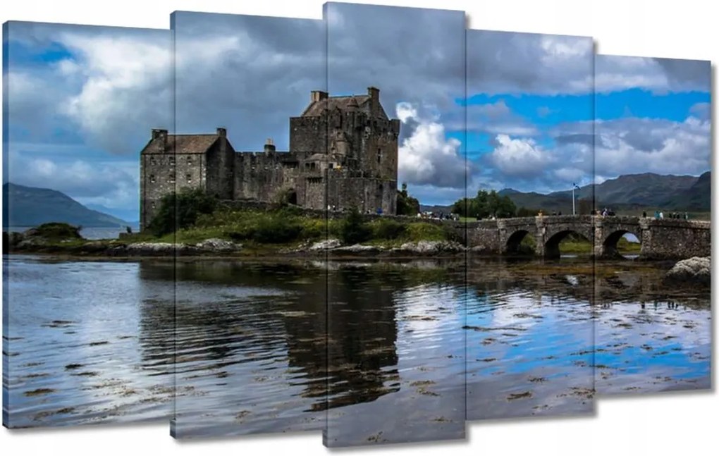 Vászonkép 100x60 Pillantás a várra