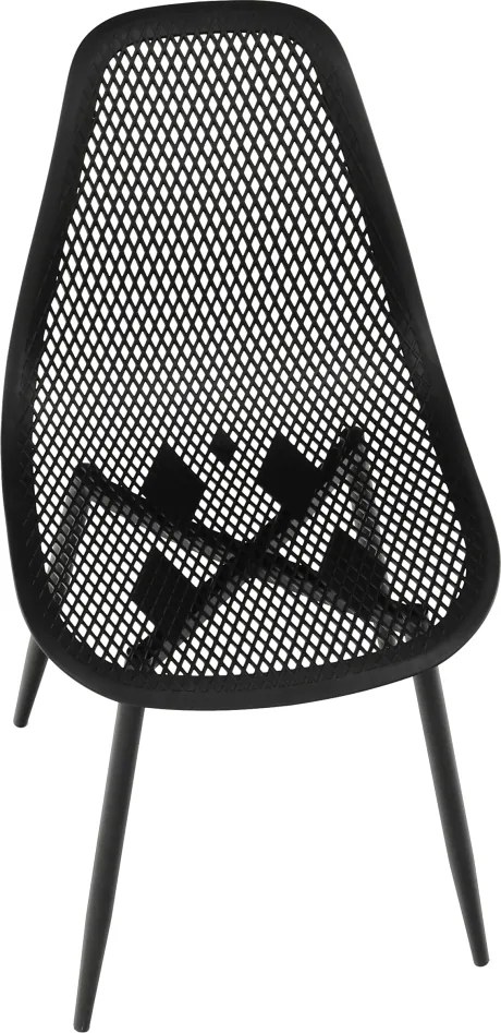 Étkező szék, fekete, TEGRA TYP 2