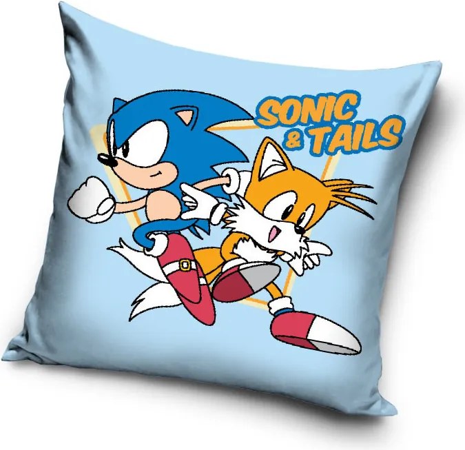 Sonic a sündisznó Tails párnahuzat 40x40 cm